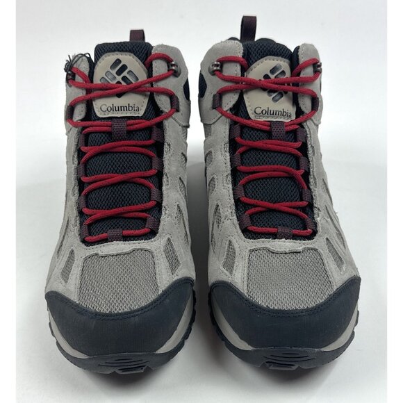 Columbia Redmond III Mid Mens 11.5 Wide Gray Waterproof Boots Hiking BI0168-006 - Picture 4 of 10